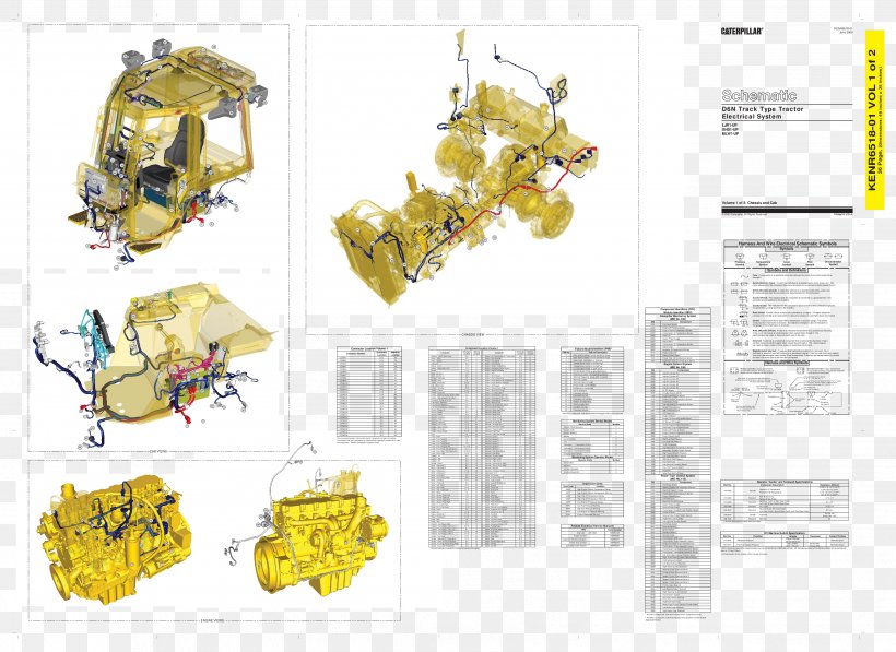 Caterpillar Inc. Caterpillar D9 Product Manuals Bulldozer Circuit Diagram, PNG, 3456x2520px, Caterpillar Inc, Brand, Bulldozer, Caterpillar D9, Circuit Diagram Download Free