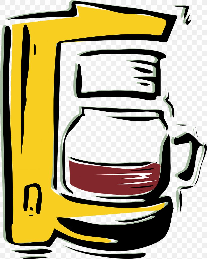 Coffeemaker Cafe Espresso Clip Art, PNG, 1024x1280px, Coffee, Artwork, Brand, Brewed Coffee, Cafe Download Free