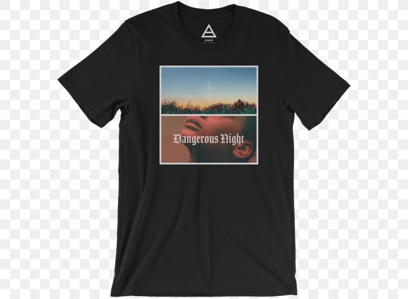 T-shirt Dangerous Night The Muse Thirty Seconds To Mars YouTube, PNG, 600x600px, Tshirt, Active Shirt, Alt Attribute, Black, Brand Download Free