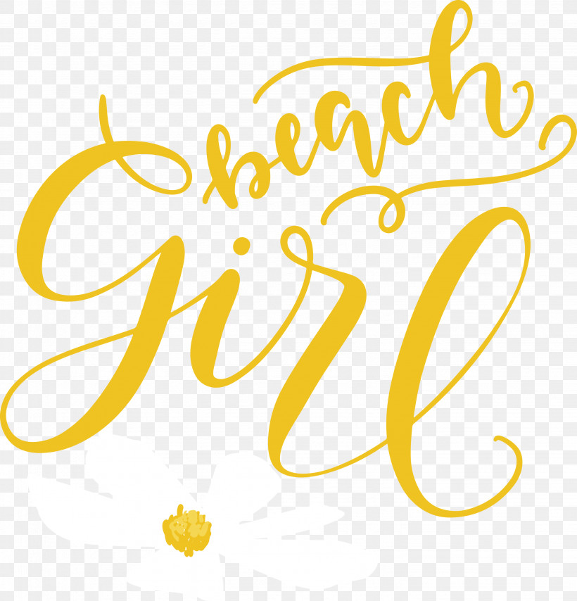 Beach Girl Summer, PNG, 2878x3000px, Beach Girl, Calligraphy, Flower, Happiness, Jewellery Download Free