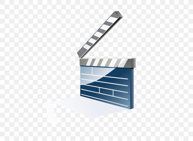 Clapperboard Film, PNG, 600x600px, Clapperboard, Blue, Brand, Designer, Film Download Free