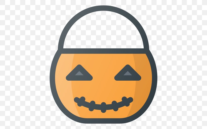 Halloween Clip Art, PNG, 512x512px, Halloween, Orange, Pumpkin, Smiley, Yellow Download Free