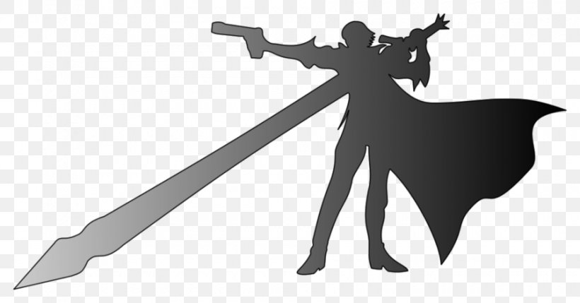 DmC: Devil May Cry Devil May Cry 4 Dante Wall Decal, PNG, 900x471px, Dmc Devil May Cry, Black, Black And White, Cold Weapon, Dante Download Free
