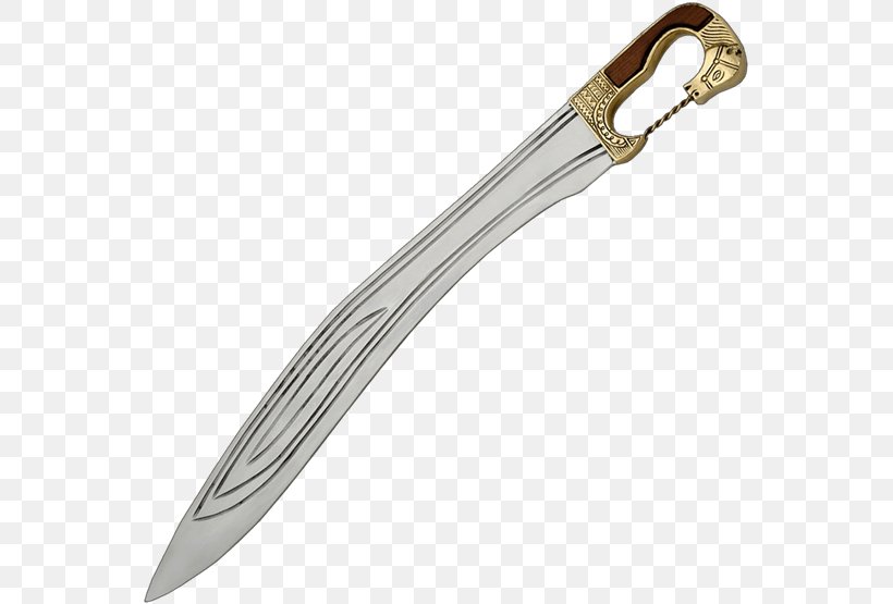Falcata Throwing Knife Dagger Sword, PNG, 555x555px, Falcata, Blade, Cold Weapon, Dagger, Hoplite Download Free