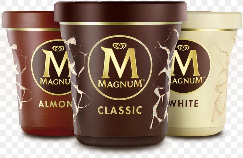 Ice Cream Magnum Gelato Flavor Pint, PNG, 890x580px, Ice Cream, Almond, Brand, Caramel, Chocolate Download Free