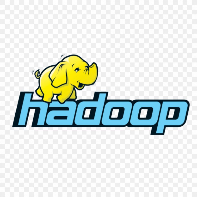 Apache Hadoop Logo Hadoop Distributed File System Hadoop Distributed Filesystem Big Data, PNG, 1000x1000px, Apache Hadoop, Apache Spark, Area, Big Data, Brand Download Free