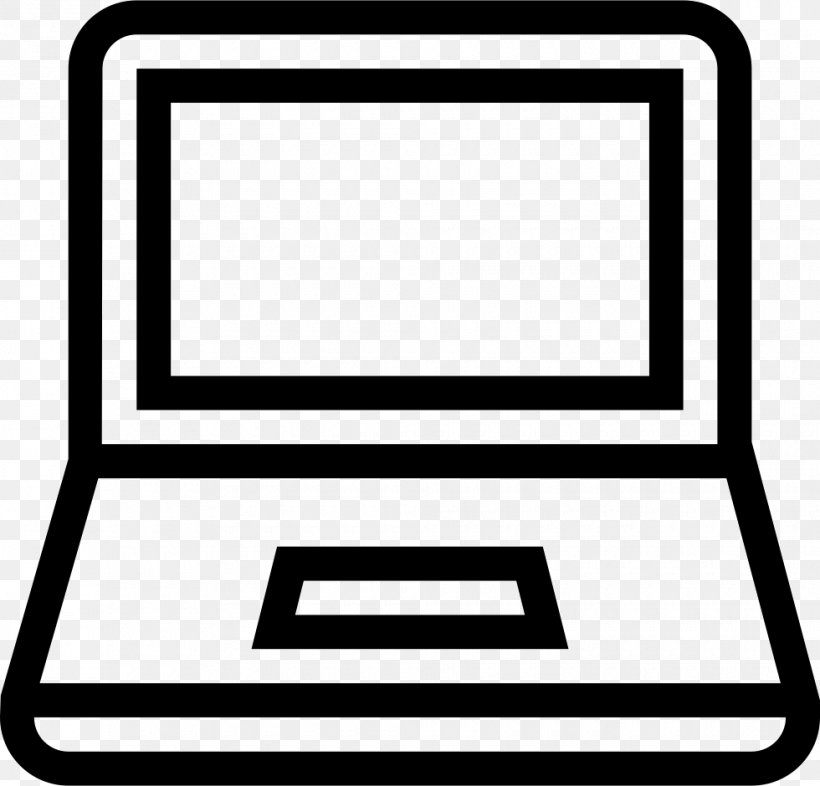 Laptop, PNG, 980x940px, Laptop, Area, Black, Black And White, Brand Download Free