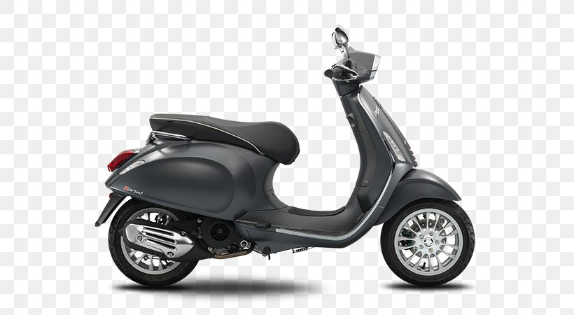 Scooter Vespa Sprint Vespa Primavera Motorcycle, PNG, 600x450px, Scooter, Aircooled Engine, Automotive Design, Bmw, Bmw Motorrad Download Free