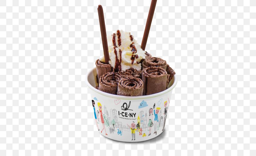 Stir-fried Ice Cream Frozen Yogurt Smoothie, PNG, 500x500px, Ice Cream, Biscuits, Cake, Chocolate, Chocolate Ice Cream Download Free