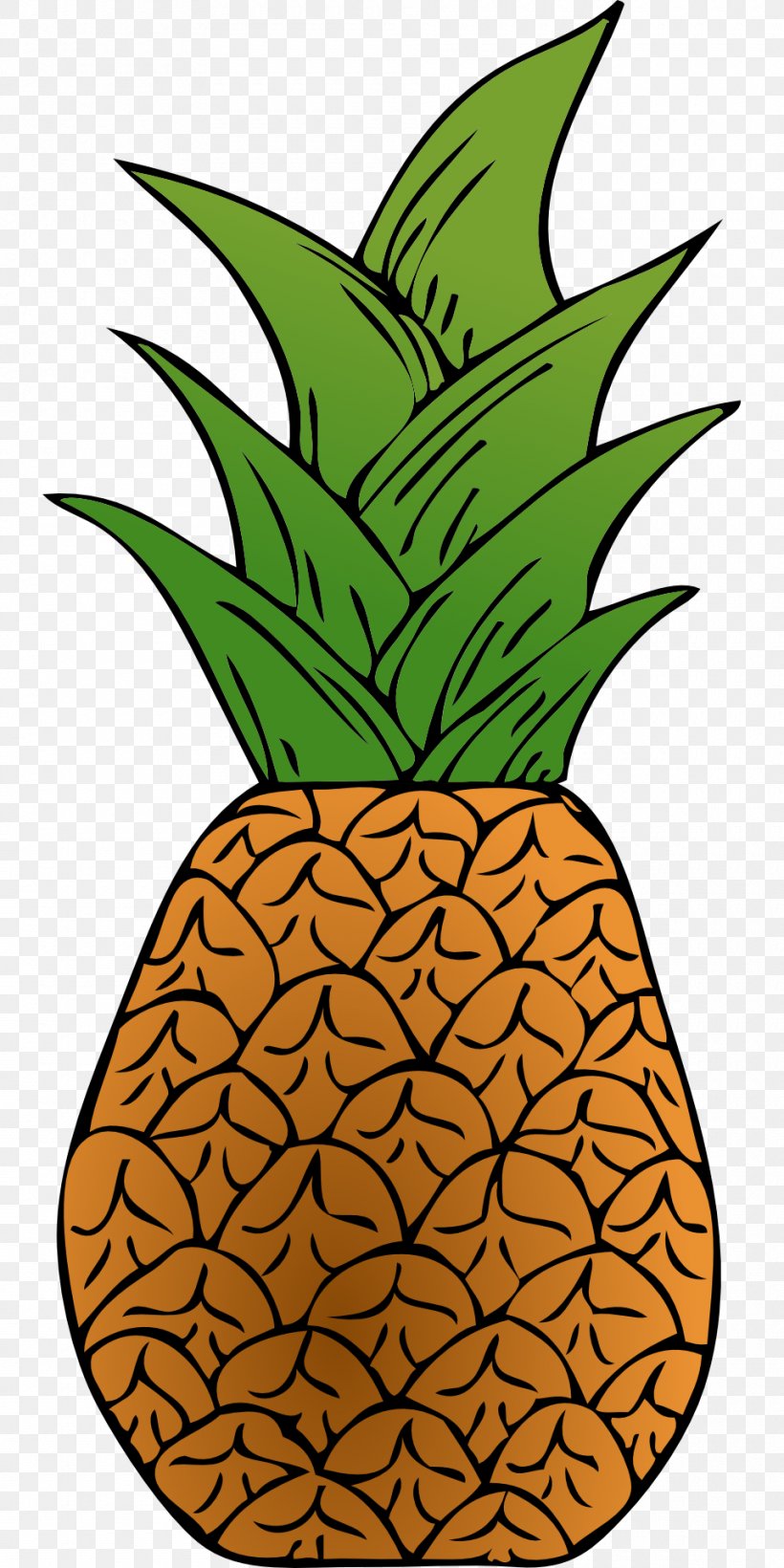 T-shirt Bib Clip Art Vector Graphics, PNG, 960x1920px, Tshirt, Ananas, Artwork, Bib, Bromeliaceae Download Free