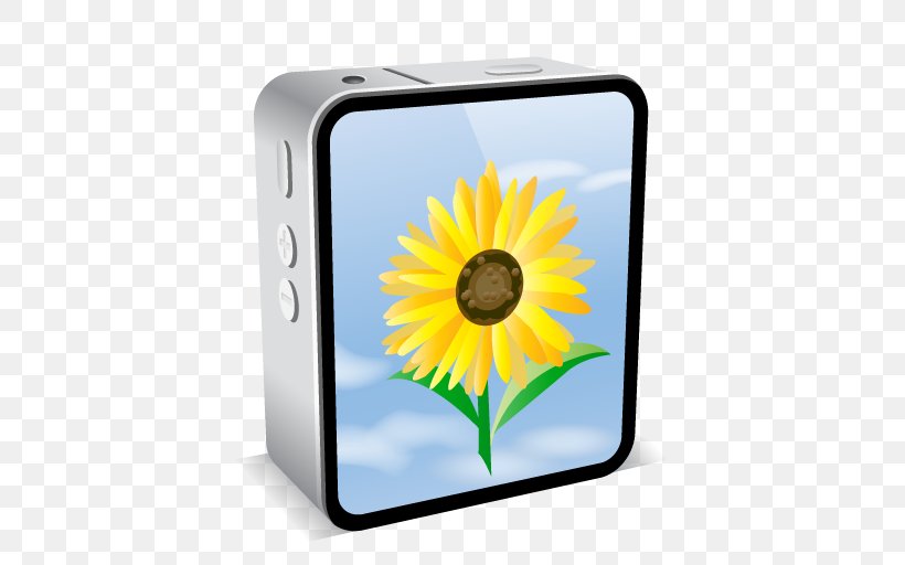 Gadget, PNG, 512x512px, Gadget, Flower, Screen, Sunflower, Technology Download Free
