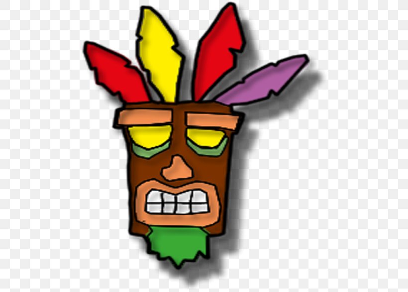 Crash Twinsanity Crash Of The Titans Crash Bandicoot: Warped Aku Aku, PNG, 500x587px, Crash Twinsanity, Aku Aku, Art, Artwork, Computer Software Download Free