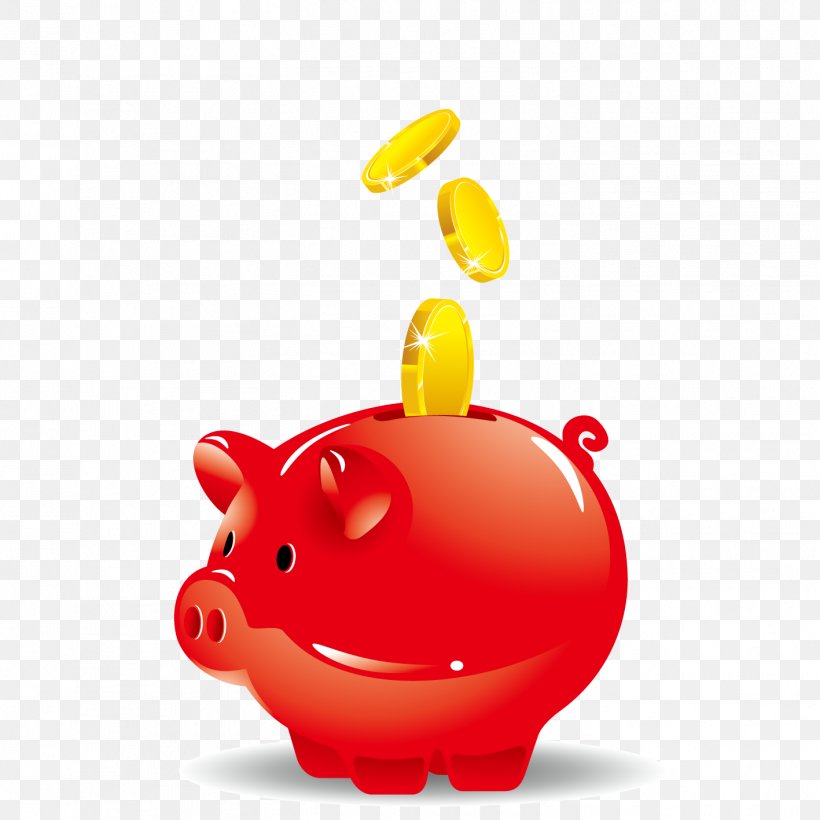 Vector Graphics Clip Art Piggy Bank Saving, PNG, 1417x1417px, Bank, Coin, Domestic Pig, Money, Money Handling Download Free
