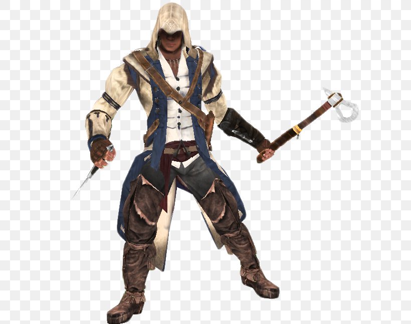 Assassin's Creed III Connor Kenway Assassin's Creed Syndicate Edward Kenway Ezio Auditore, PNG, 634x647px, Connor Kenway, Action Figure, Action Toy Figures, Character, Cold Weapon Download Free