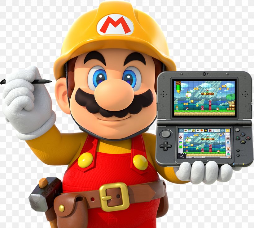 Super Mario Maker Wii U Nintendo 3DS, PNG, 1180x1063px, Super Mario Maker, Action Figure, Computer Software, Figurine, Game Download Free