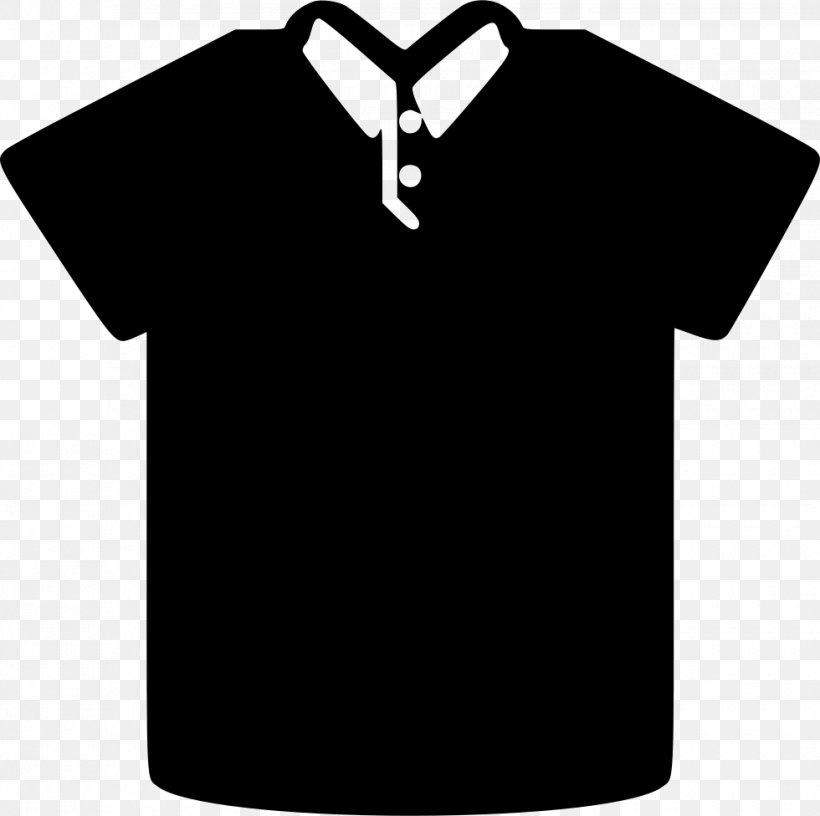 T-shirt White Collar Logo, PNG, 980x976px, Tshirt, Black, Black And White, Brand, Collar Download Free