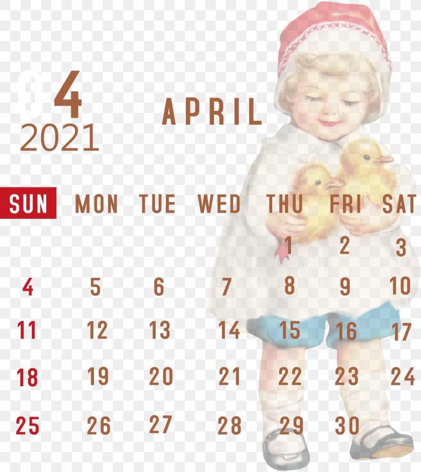 April 2021 Printable Calendar April 2021 Calendar 2021 Calendar, PNG, 2675x3000px, 2021 Calendar, April 2021 Printable Calendar, Calendar System, Hair, Headgear Download Free