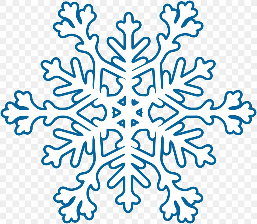 Blue Snowflake Winter, PNG, 2000x1746px, Blue, Area, Black And White, Line Art, Organism Download Free