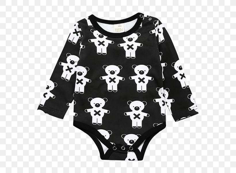 T-shirt Sleeve Romper Suit Baby & Toddler One-Pieces Clothing, PNG, 600x600px, Tshirt, Baby Toddler Onepieces, Black, Bodysuit, Boilersuit Download Free