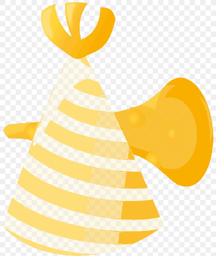 Clip Art Party Hat Product Design Line, PNG, 800x973px, Party Hat, Cone, Hat, Party, Yellow Download Free