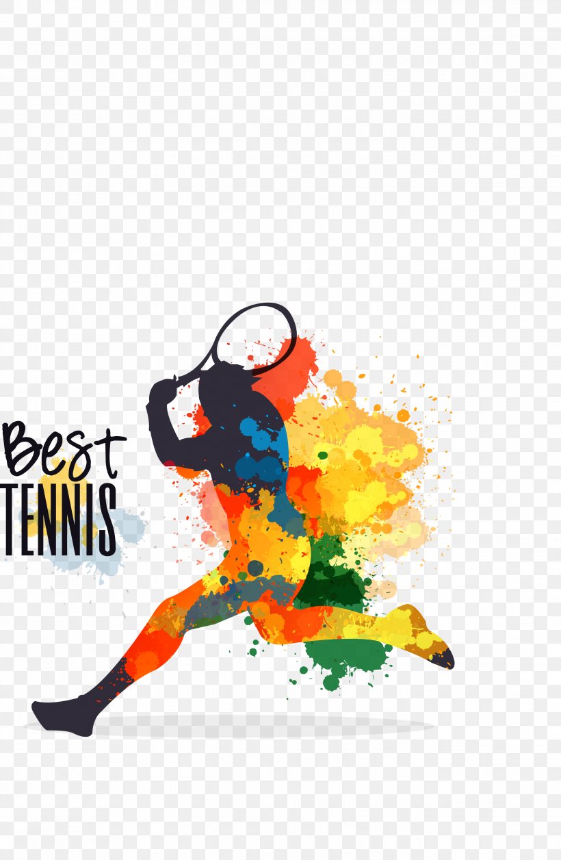 Tennis Player Sport Tennis Ball, PNG, 2694x4129px, Tennis, Art, Badminton, Ball, Ball Game Download Free