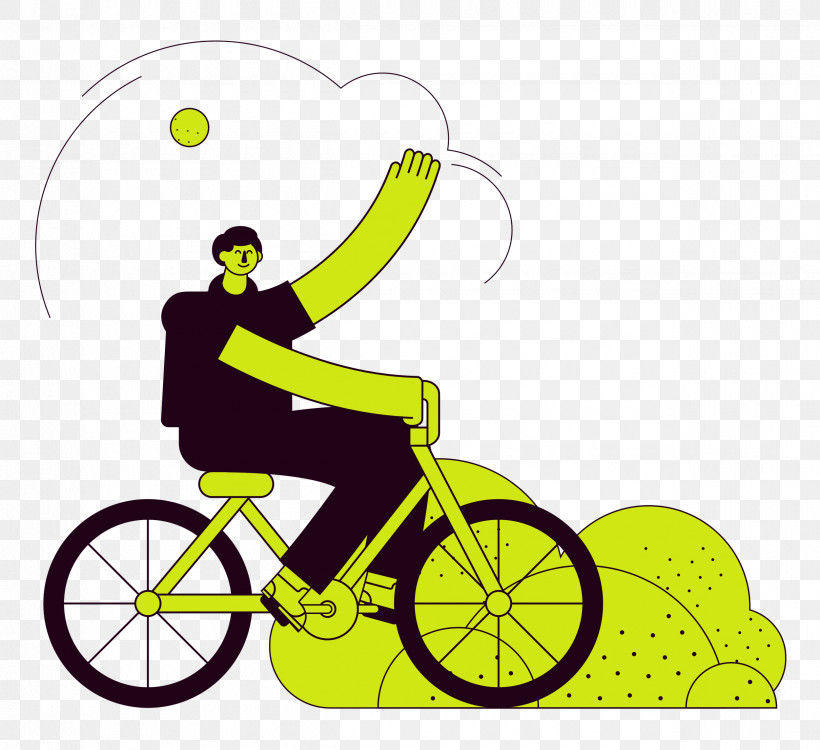 Bicycle Bicycle Wheel Hybrid Bike Bicycle Frame Cycling, PNG, 2500x2289px, Bicycle, Bicycle Frame, Bicycle Wheel, Cartoon, Cycling Download Free