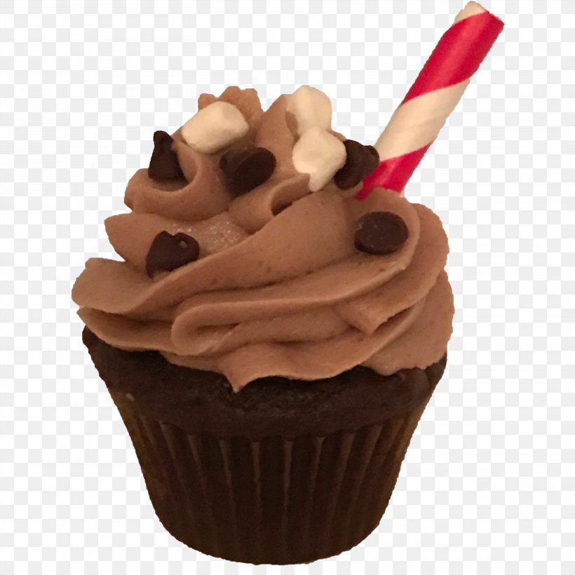 Cupcake Peanut Butter Cup Sundae Buttercream, PNG, 3024x3024px, Cupcake, Baking, Baking Cup, Buttercream, Cake Download Free