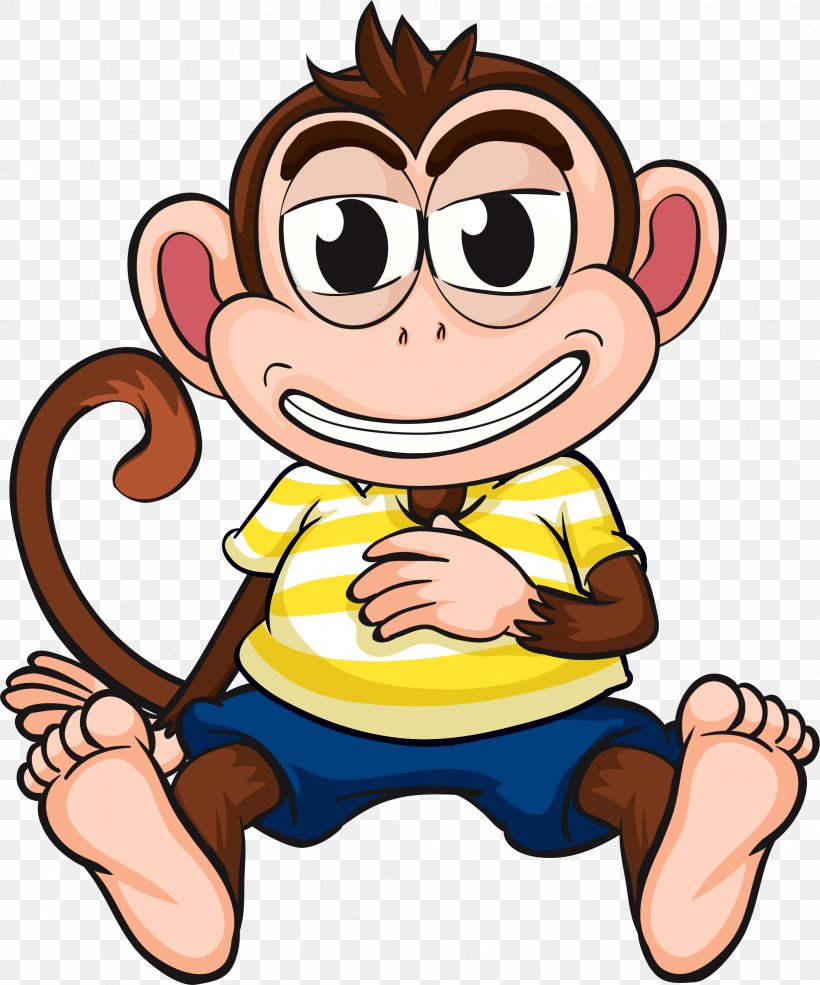 Royalty-free Monkey Cartoon Clip Art, PNG, 2469x2968px, Royaltyfree, Animation, Artwork, Cartoon, Drawing Download Free