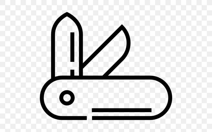 Swiss Army Knife Clip Art, PNG, 512x512px, Knife, Area, Black And White, Blade, Pocketknife Download Free