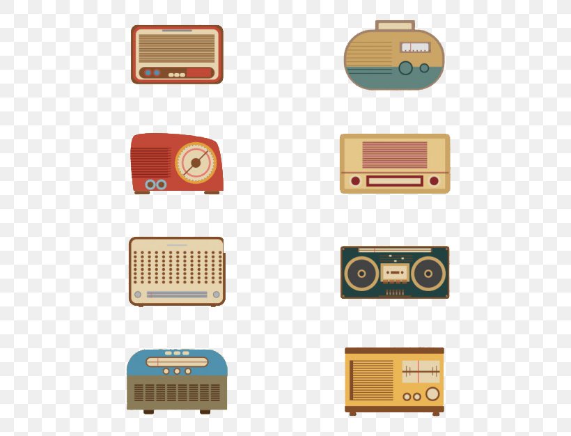 Antique Radio Euclidean Vector Download, PNG, 626x626px, Radio, Antique Radio, Internet Radio, Rectangle, Retro Style Download Free