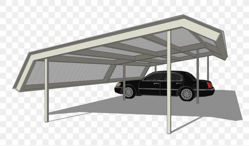 Carport Building Garage Flat Roof House, PNG, 4000x2353px, Carport, Aframe House, Automotive Exterior, Awning, Building Download Free