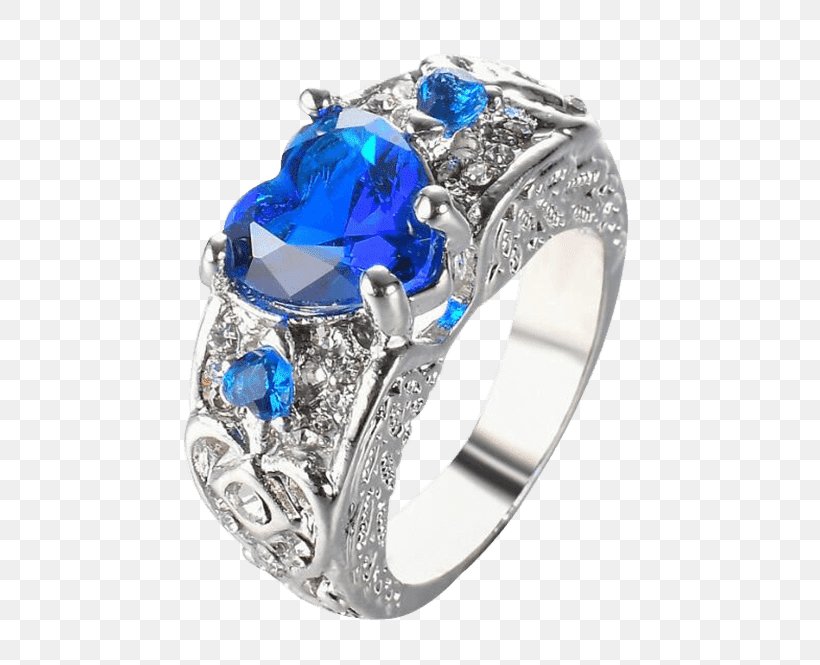 Sapphire Engagement Ring Gemstone Silver, PNG, 500x665px, Sapphire, Bling Bling, Blue, Body Jewelry, Charm Bracelet Download Free