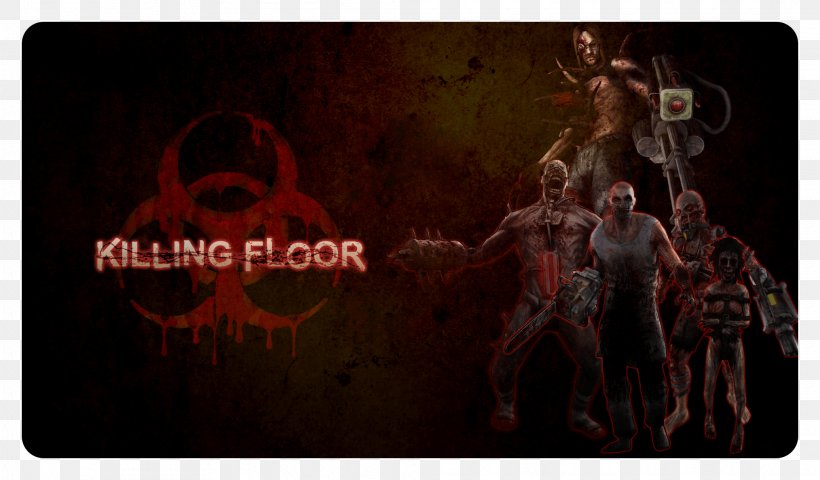 Killing Floor 2 Unreal Tournament 2004 Fallout: New Vegas Left 4 Dead 2, PNG, 2028x1188px, Watercolor, Cartoon, Flower, Frame, Heart Download Free