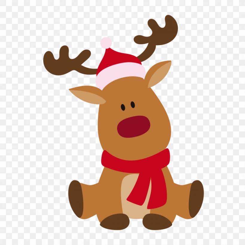 Santa Claus Rudolph Reindeer Clip Art, PNG, 864x864px, Santa Claus, Christmas, Christmas Day, Christmas Ornament, Christmas Tree Download Free