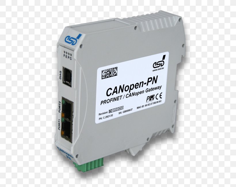 CANopen Gateway PROFINET EtherCAT Modbus, PNG, 650x650px, Canopen, Can Bus, Electronic Component, Electronic Device, Electronics Download Free