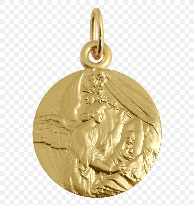 Gold Medal Locket Bronze, PNG, 607x863px, Medal, Angel, Baptism, Bijou, Bird Download Free