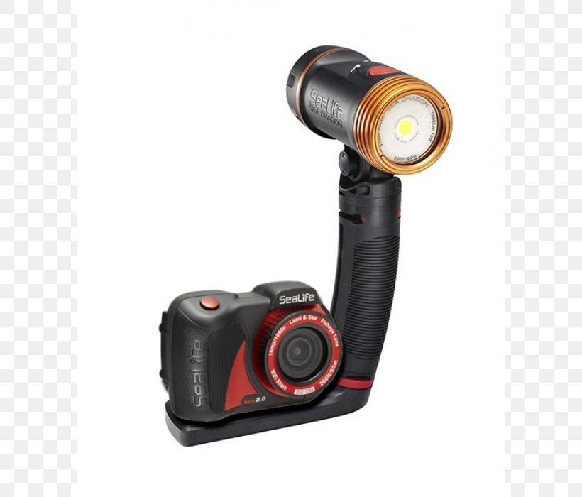 SeaLife SL672 Sea Dragon 1500F UW Photo/Video Dive Light Kit Underwater Photography, PNG, 700x700px, Light, Camera, Camera Accessory, Camera Lens, Cameras Optics Download Free