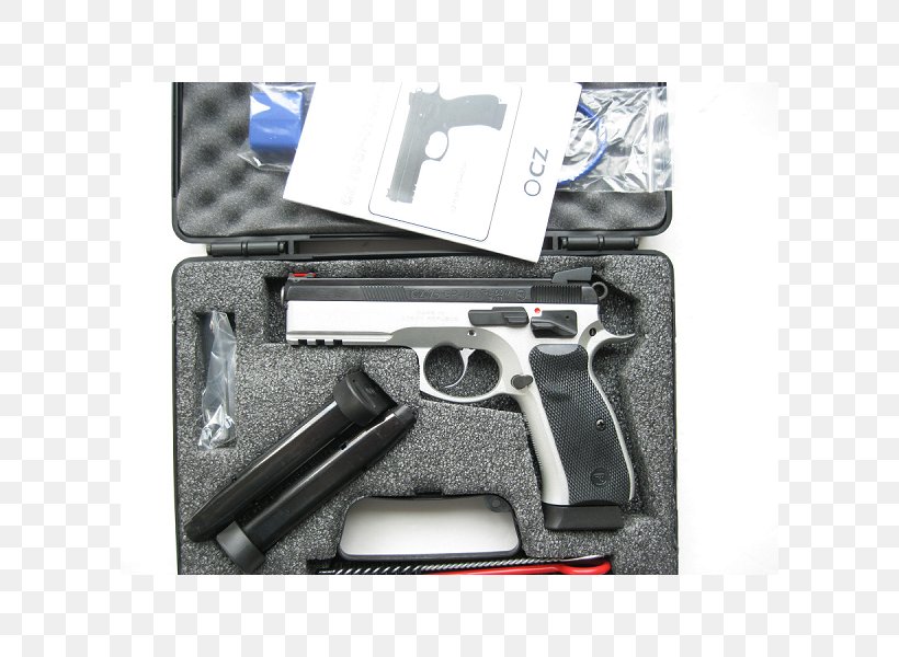 Trigger CZ 75 SP-01手枪 Firearm Pistol, PNG, 600x600px, 919mm Parabellum, Trigger, Air Gun, Airsoft, Airsoft Gun Download Free