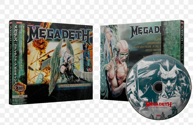 United Abominations Megadeth Thrash Metal Roadrunner Records Speed Metal, PNG, 1280x830px, Watercolor, Cartoon, Flower, Frame, Heart Download Free