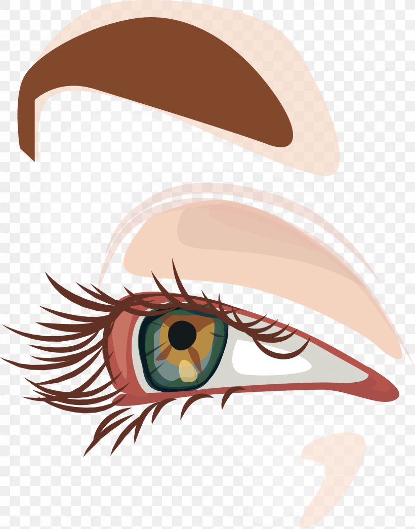 Eye Cartoon, PNG, 1810x2307px, Watercolor, Cartoon, Flower, Frame, Heart Download Free