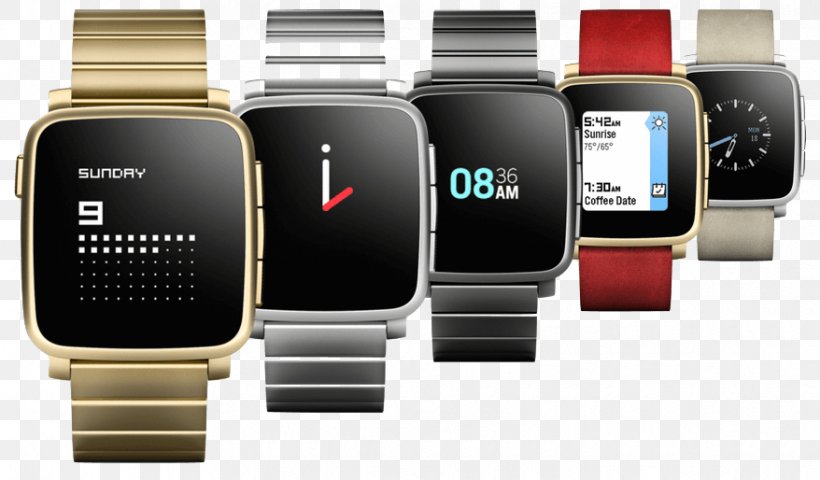 Pebble Time Smartwatch Apple Watch, PNG, 878x514px, Pebble, Activity Tracker, Apple Watch, Brand, Communication Device Download Free