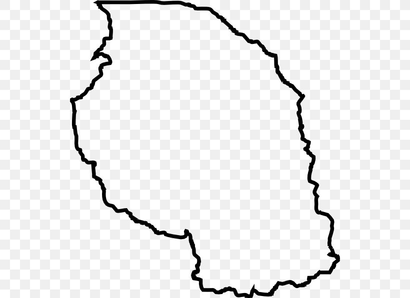Tanzania World Map Clip Art, PNG, 540x597px, Tanzania, Area, Black, Black And White, Blank Map Download Free
