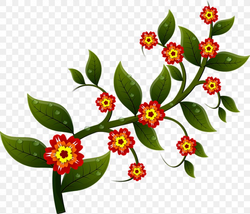 Flower Branch Clip Art, PNG, 840x720px, Flower, Branch, Drawing, Flora, Flower Garden Download Free