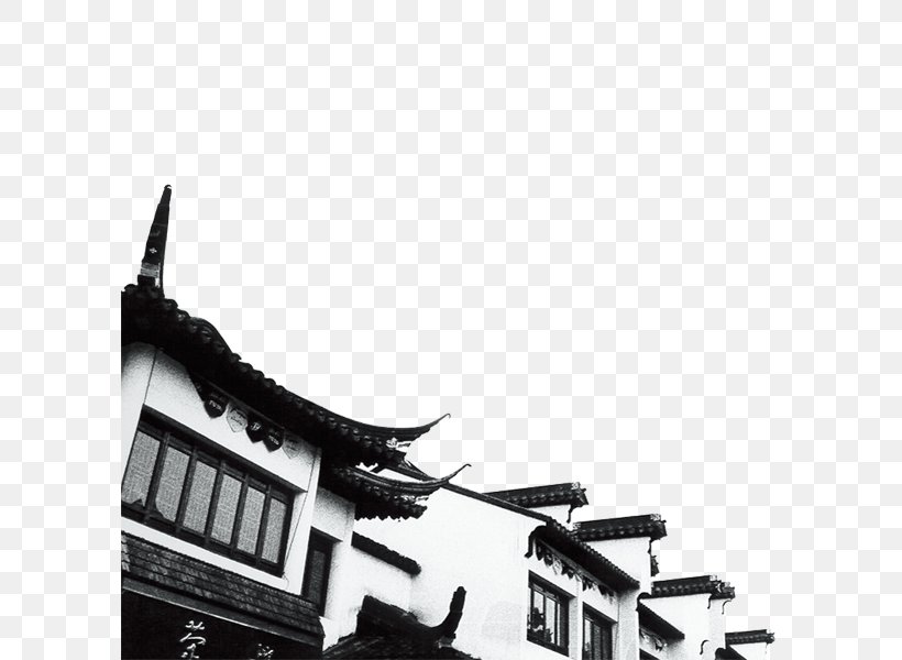 Jiangnan District U6c5fu5357u6c11u5c45 Architecture Poster, PNG, 600x600px, Jiangnan District, Architecture, Black And White, Building, China Download Free