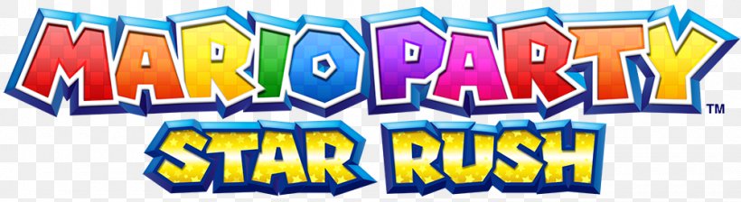 Mario Party Star Rush Mario Party: The Top 100 Mario Bros. Mario Party 9 Wii Party, PNG, 1000x274px, Mario Party Star Rush, Advertising, Area, Banner, Brand Download Free