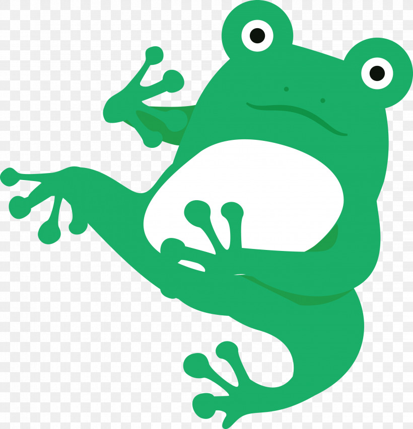 Toad Cartoon Frogs Tree Frog Line, PNG, 2882x3000px, Frog, Cartoon, Frogs, Line, Mathematics Download Free