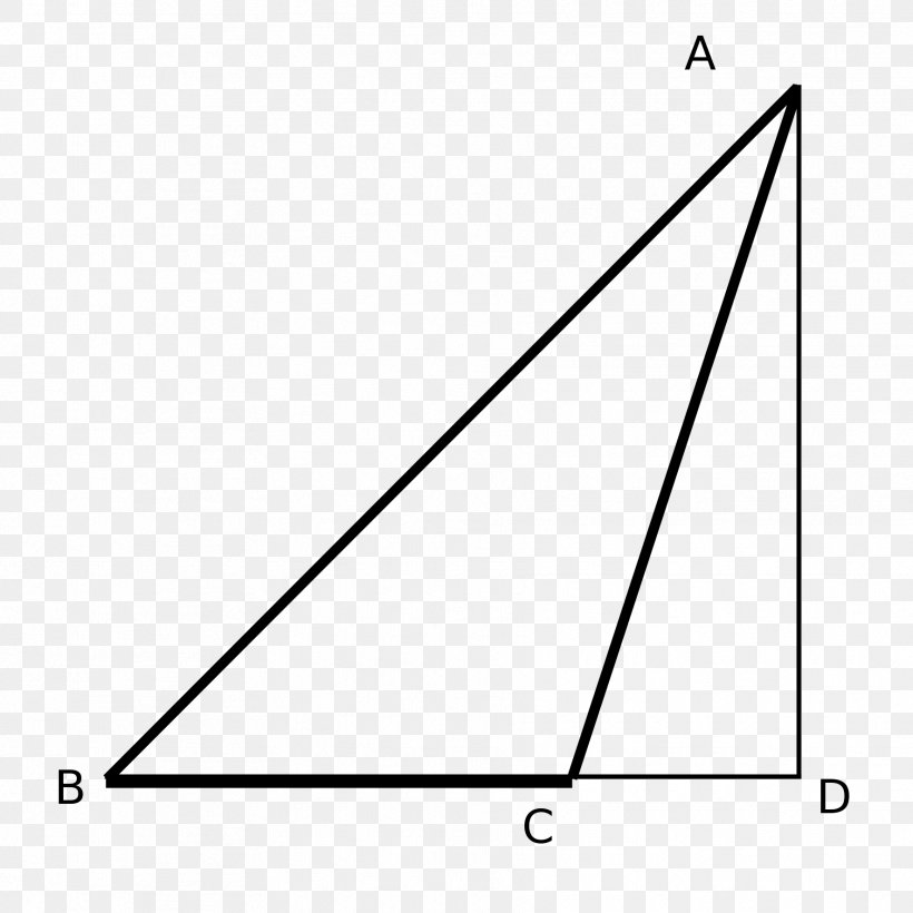 Triangle White Diagram, PNG, 1772x1772px, Triangle, Area, Black, Black And White, Black M Download Free
