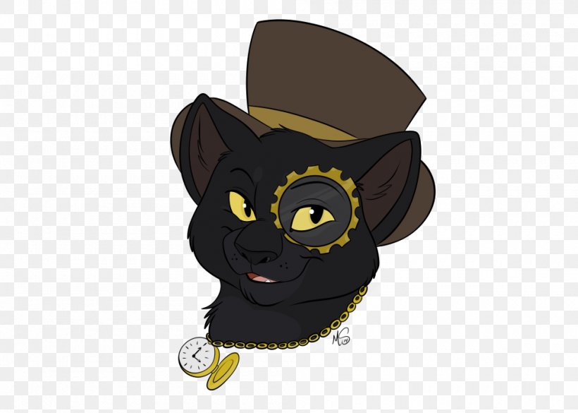 Whiskers Cat Steampunk, PNG, 1000x714px, Whiskers, Art, Bat, Black, Carnivoran Download Free