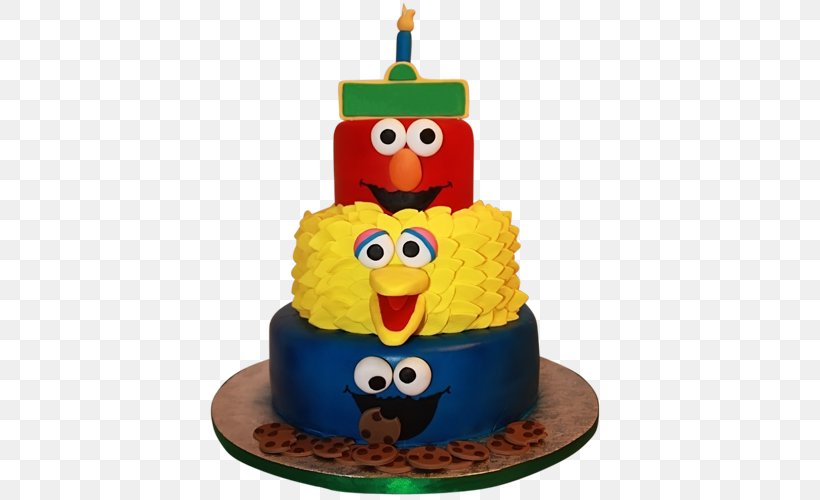 Birthday Cake Cupcake Cookie Monster Elmo Butter Cake, PNG, 500x500px, Birthday Cake, Birthday, Biscuits, Butter Cake, Buttercream Download Free