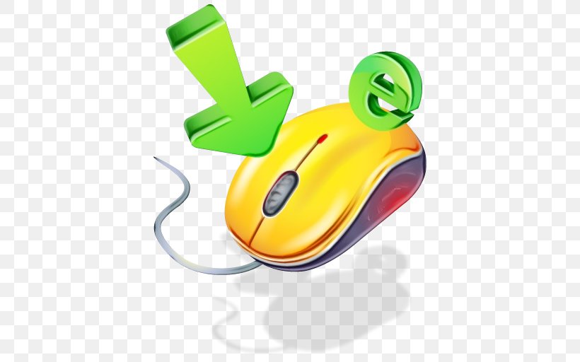 Yellow Mouse Technology Clip Art Electronic Device, PNG, 512x512px, Watercolor, Electronic Device, Input Device, Mouse, Paint Download Free